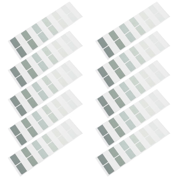 TABLZONE 1200Pcs Writable Page Tabs Light Green Adhesive Index Labels for Organizing Documents