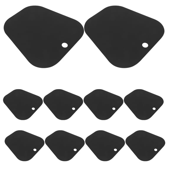 TABLZONE Black Boot Shaper Inserts for Tall Boots, 12 Pieces, Plastic , Space Saving Shoe Support