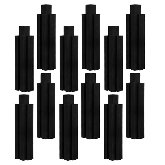 TABLZONE 12Pcs Flexible Modular Plastic Garden Bed Legs for Stable Raised Planter Box Support Outdoors