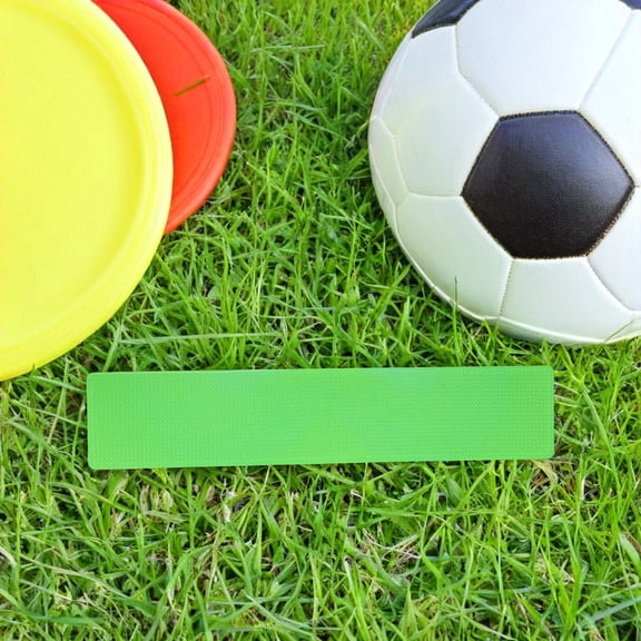 TABLZONE 12Pcs Wear Resistant Green Sports Marker Pad Precise Football Tennis Field Markings