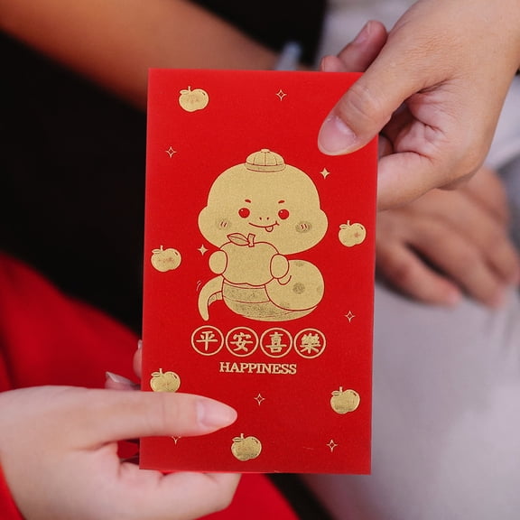 TABLZONE Red Envelopes Lunar New Year Money Holders Traditional Design Festive Use