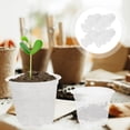 thumbnail image 1 of TABLZONE 12-Pack Clear Round Plastic Flower Pots Nursery for Balcony, Indoor and Outdoor Gardening, 1 of 8