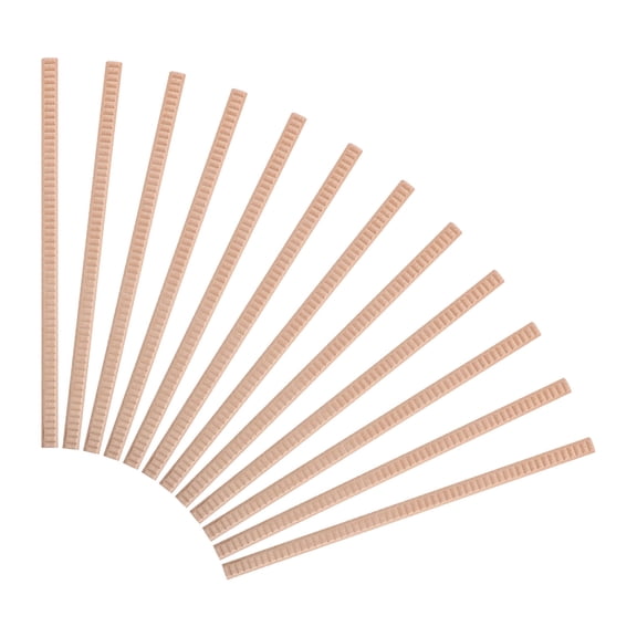 TABLZONE 12Pcs Elegant Farmhouse Style Wood Border Trim for Window and Door Frame Accents