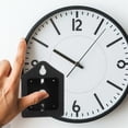 thumbnail image 1 of TABLZONE 12Pcs Wall Clock Back Cover Plastic with Modern Design for Quartz Clock Mechanism, 1 of 7