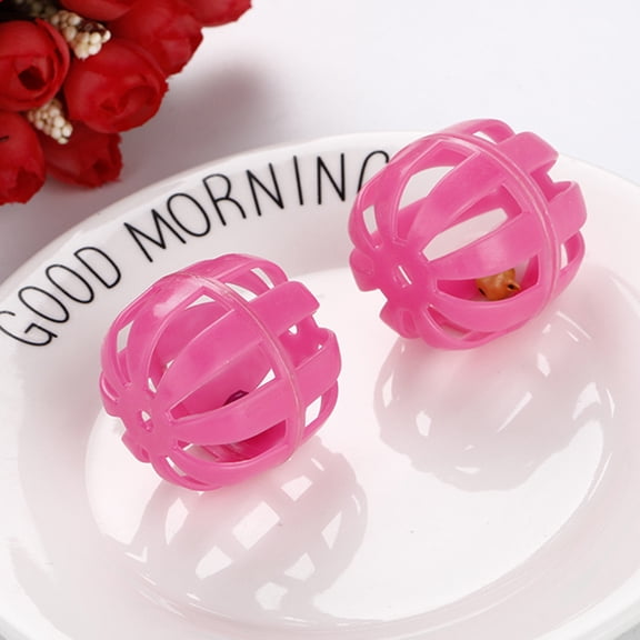 TABLZONE Cat Teaser Toy 15Pcs Pumpkin Shaped Assorted Color Keeps Cats Active Indoor Playtime