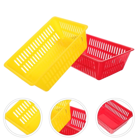 TABLZONE 16-Piece Plastic Game Basket Set for Exchange, Service Owners, and Game Storage Solutions