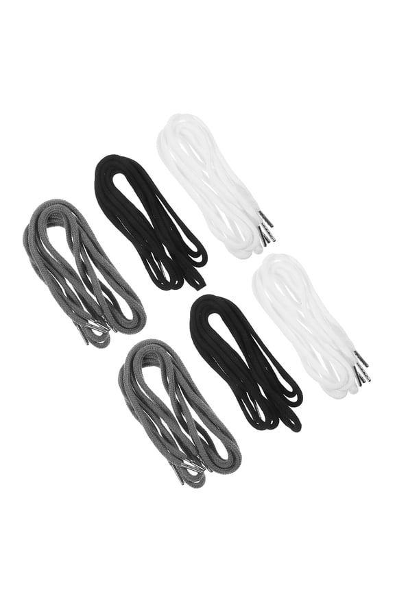 18-Piece Round Elastic Drawstring Replacement Cords with Metal Tips for Pants, Shoes, Hoodies, and Apparel