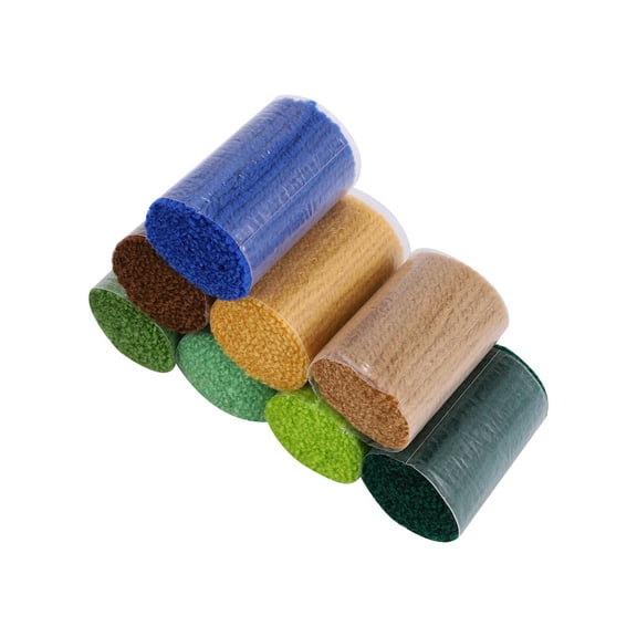 TABLZONE Thick Yarn Cotton Assorted Color for Embroidery Sewing Handcrafts 18Pcs