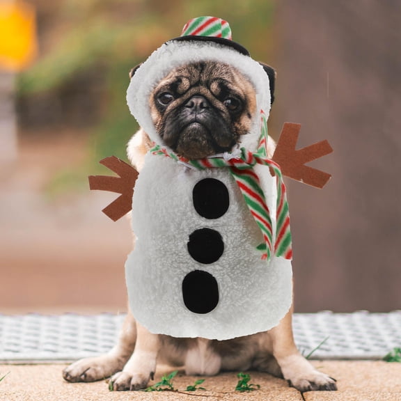 TABLZONE 1Pc Dog Winter Clothes Green Warm Clothes Dogs Safe Wear Outdoor Walks