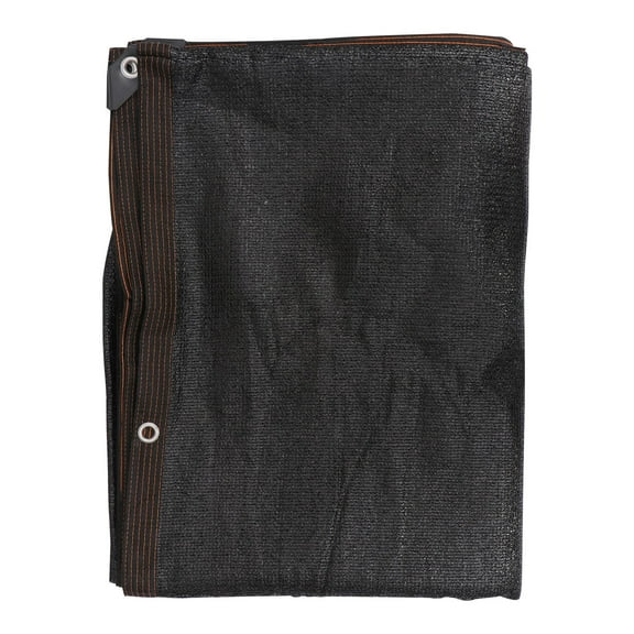 TABLZONE 1-Pack Black HDPE Farm Shading Net, Air Permeable Outdoor Shade Cover for Plants and Crops