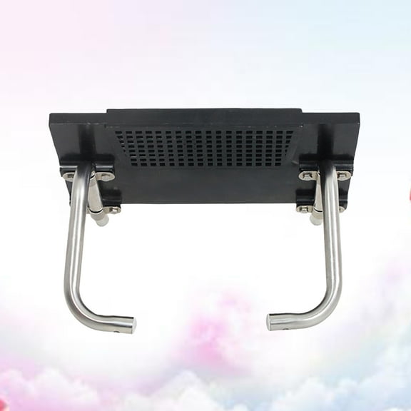 TABLZONE Boat Motor Bracket Black Easy Install Marine Engine Mount for Boats