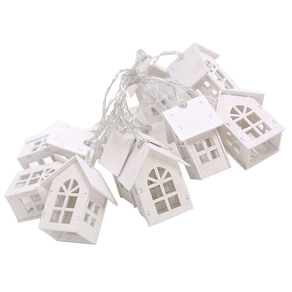 TABLZONE 1Pack LED Light String Indoor Decorative Items White PVC Illumination General Users Home Decoration