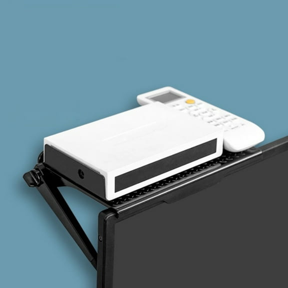 TABLZONE 1Pc Computer Accessory Black No Punch Adjustable Screen Elevated Rack