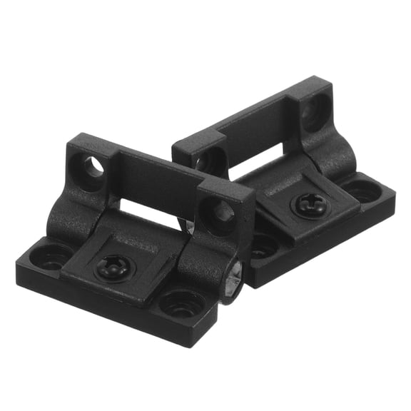 TABLZONE Adjustable Torque Hinge, Black Plastic, Precise 90 Degree Positioning, Durable for Industrial 1Pair