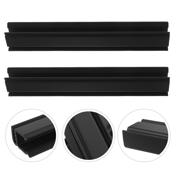 TABLZONE 1 Pair Windshield Frame Holder Glass Clamp Lightweight Mount Clips for Golf Cart Accessories