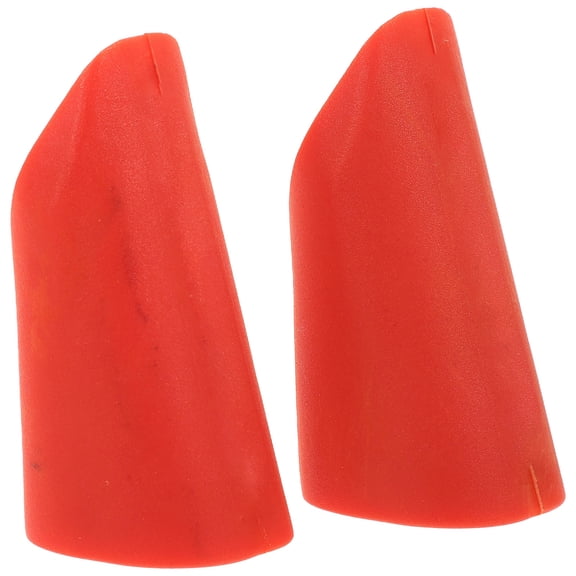 TABLZONE 1Pair Orange Barbell Protection Grip for Sports Use Lightweight Barbell Handle Cover
