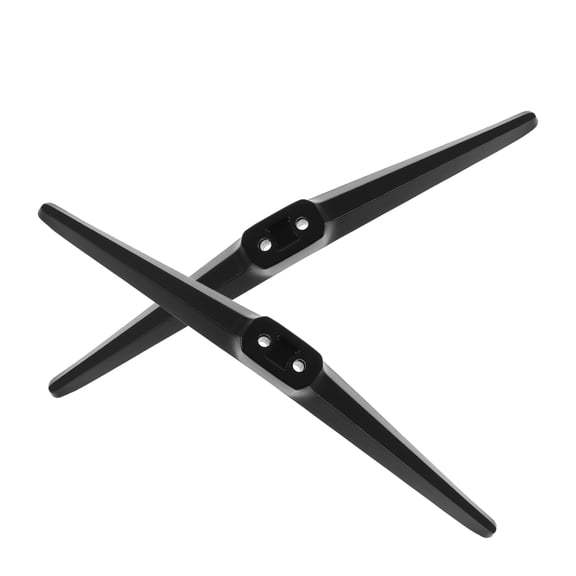 TABLZONE 1Pair Sleek Black TV Holder Stand Mount with Stable Base for Modern Home Decor