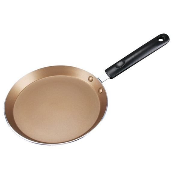 TABLZONE 1Pc Aluminum Alloy Frying Pan Nonstick Restaurant Cookware with Hanging Handle