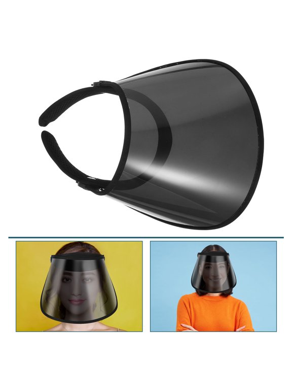 Black UV Sun Visor Hat for Outdoor Activities and Sun Safety