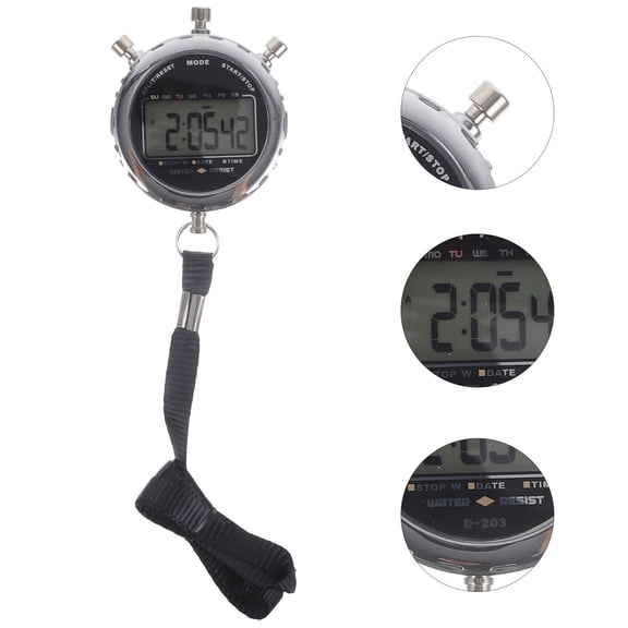 TABLZONE LCD Chronograph Stopwatch for Precise Sports Timing and Training, 1 Piece Timer