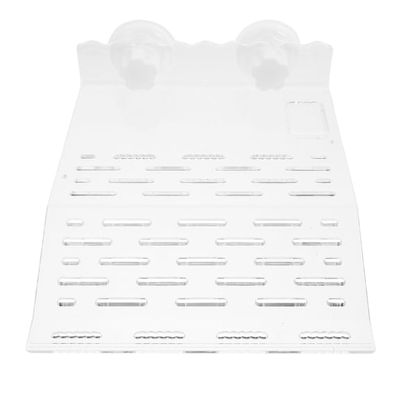 TABLZONE Turtle Basking Platform ABS White for Climbing, Feeding, and Playing - Reptile Habitat Accessory