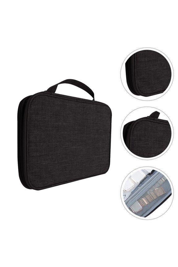 Watch Bands Storage Case, Synthetic Material Bag for Protecting Watch Straps Short Trips