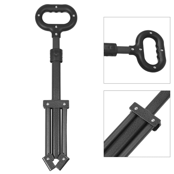 TABLZONE 1Set Collapsible Tow Bar Handle for Wagon Cart with Universal Compatibility and Easy Installation