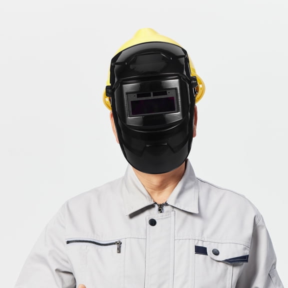 TABLZONE 1Set Auto Dimming Protective Welding Shield Black for Electric Arc and Welding Use