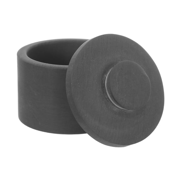 TABLZONE 1Set Round Calligraphy Inkstone with Cover Precision Ink Control for Home Use