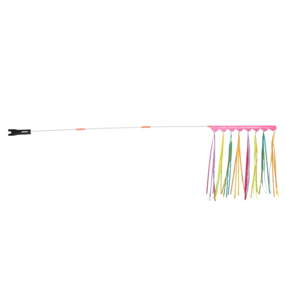 TABLZONE 1Set Easy Mount Bike Safety Flag with Pole High Visibility Warning for Bike Trailers