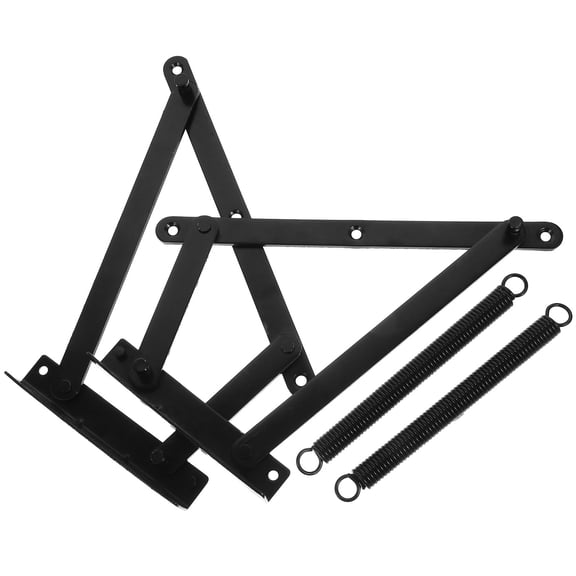 TABLZONE 1Set Foldable Lifting Bracket Stainless Steel Spring Hinge for Sofa Bed Cabinet Furniture
