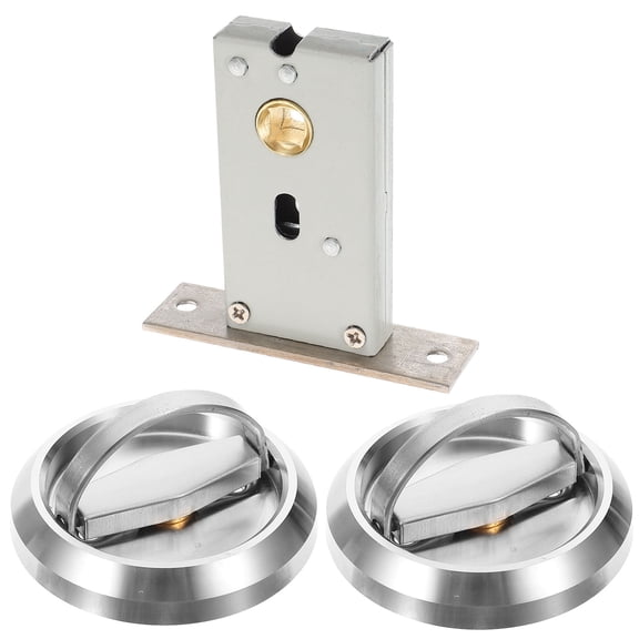 TABLZONE Privacy Pocket Door Lock Hardware Stainless Steel Easy Installation 1 Set