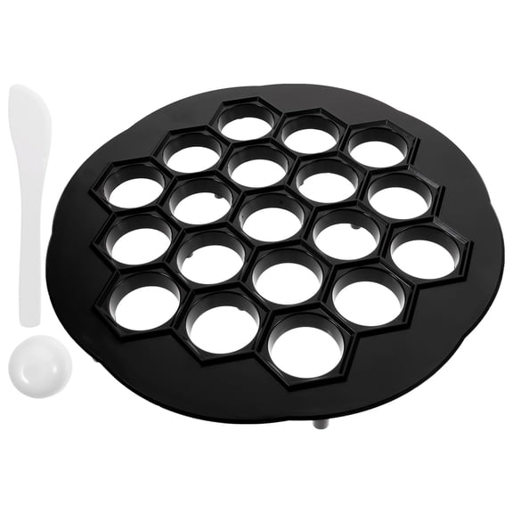 TABLZONE 1Set Multi Hole Dumpling Mold Black Household Pelmeni Maker Tool
