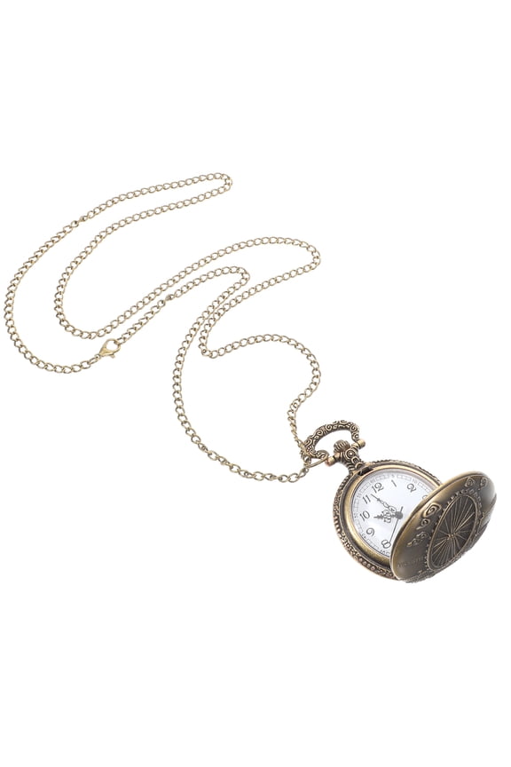 Retro Pocket Watch Metal Design with Compact Lightweight for Easy Carry