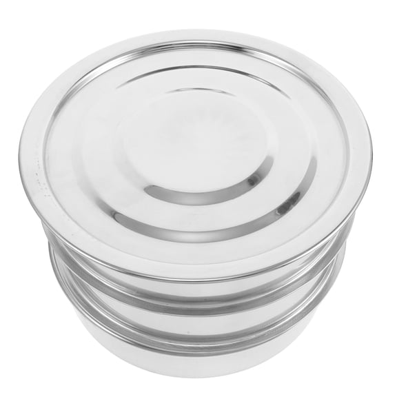 TABLZONE 1Set Stainless Steel Bean Sprouting Kit with Lid for Alfalfa Broccoli and Wheat Grass