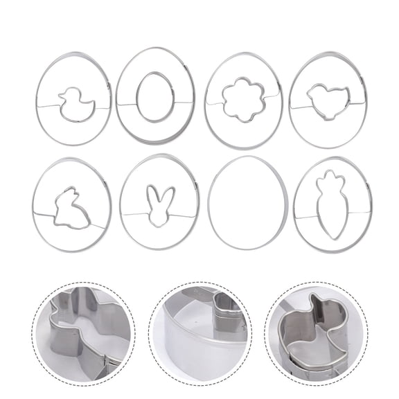 TABLZONE Stainless Steel Easter Bunny Cake Mold Plated Adorable Baking Mold for 1 Set