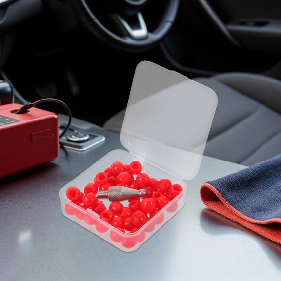 TABLZONE Threaded Rubber Caps for Dent Removal Tool Kit, Replacement Parts Compatible with Cars and Automotive Repairs