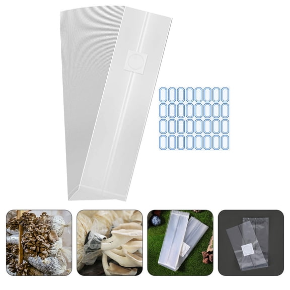 TABLZONE 1Set Vacuum Cultivation Bag Breathable Sealable Spawn Bag for Safe Mushroom Storage