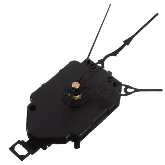TABLZONE 1Set Wall Clock Mechanism Replacement with Black Quartz Movement and Battery Operated Motor
