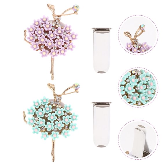 TABLZONE Car Fragrance Diffuser Shape Assorted Color 2 Pcs
