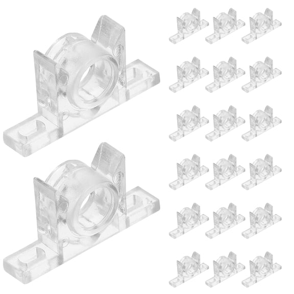 TABLZONE Universal Plastic Cabinet Latch for Doors Prevent Accidental Openings 20Sets