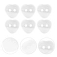 thumbnail image 1 of TABLZONE 200PCS Decorative Shaped Buttons for Crafts, Sewing, Scrapbooking, Resin Art and Projects, 1 of 8