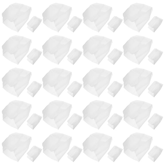 TABLZONE 200Pcs Breathable Planting Bags for Vegetables and Flowers with Soil Fertility Retention