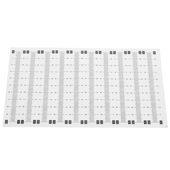 TABLZONE High Adhesion Transparent Measuring Ruler Tape Sticker for Sewing Use