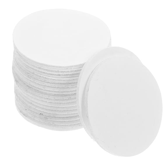 TABLZONE 20Pairs White Round Hook and Loop Fastener Dots for Easy DIY Craft and Home Use