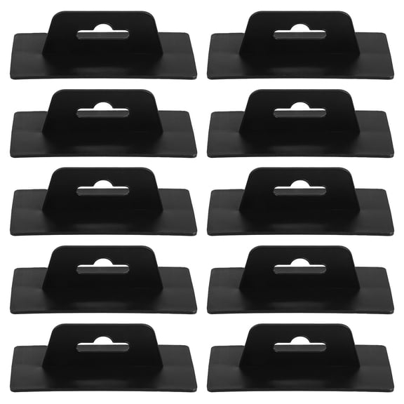 TABLZONE 20Pcs Plastic Hanging Peg Hangers with Aircraft Hole for Retail Display and Item Labeling