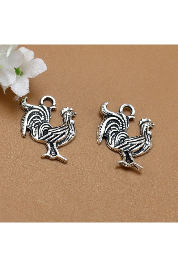20Pcs Fine Workmanship Silver Alloy DIY Pendant Charm for Jewelry Making and Accessories