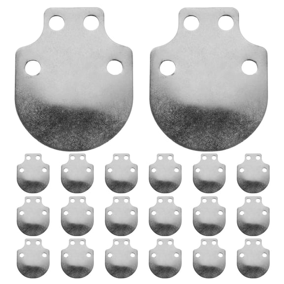 TABLZONE Durable Stainless Steel Scales for Medieval Cosplay and Theater 20Pcs