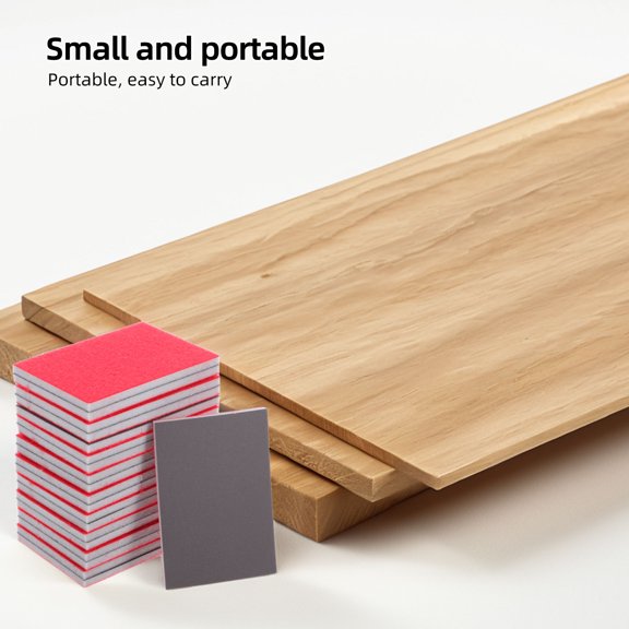 TABLZONE 20Pcs Sanding Sheets for Wood Metal and Plastic Polishing High Efficiency Finishing Pad