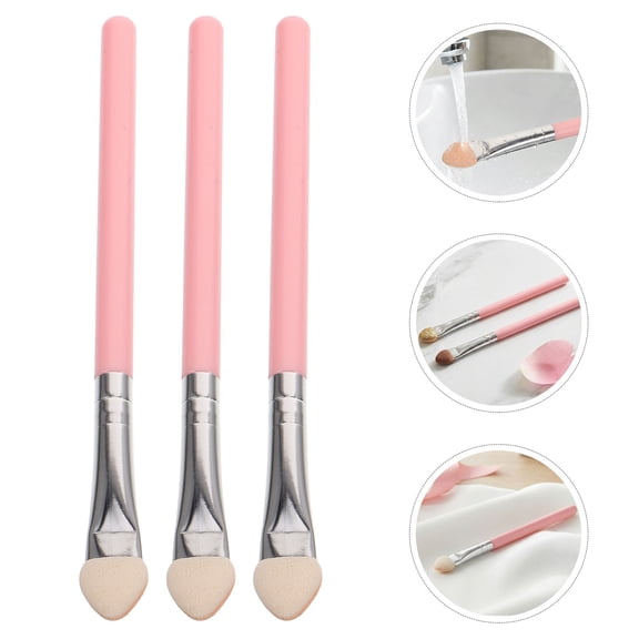 TABLZONE 20-Piece Latex Sponge Tip Eyeshadow Applicators, Precision Eye Makeup Blending Tools for Travel Cosmetic Kit